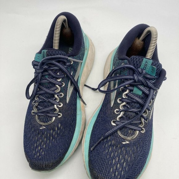 Brooks Ghost 11 Womens Running Shoes Blue Size 7.5 EU 38.5 - Picture 8 of 11
